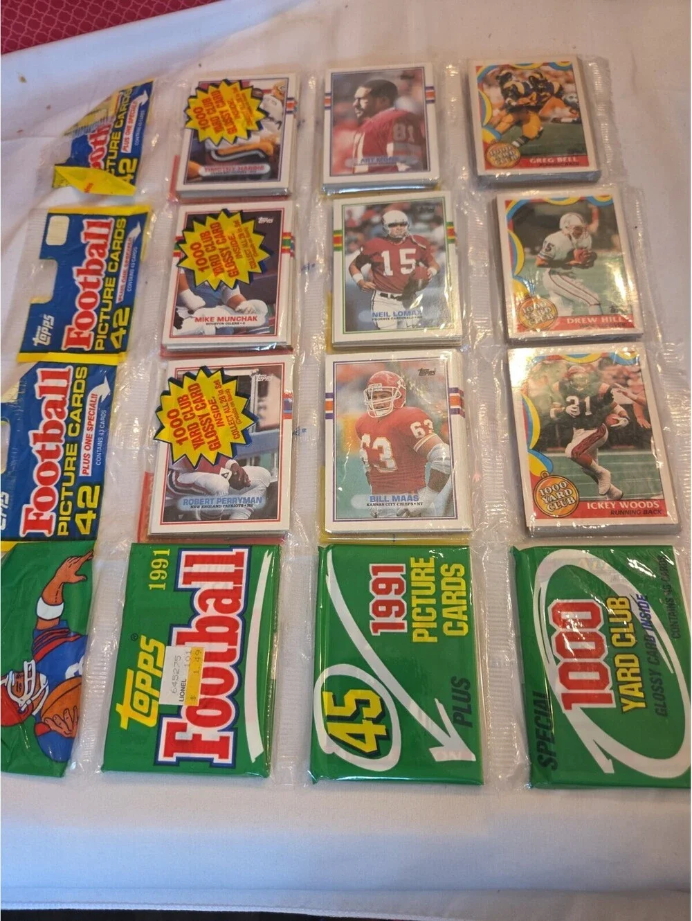NFL Rack Pack Lot Of 4 Sealed
